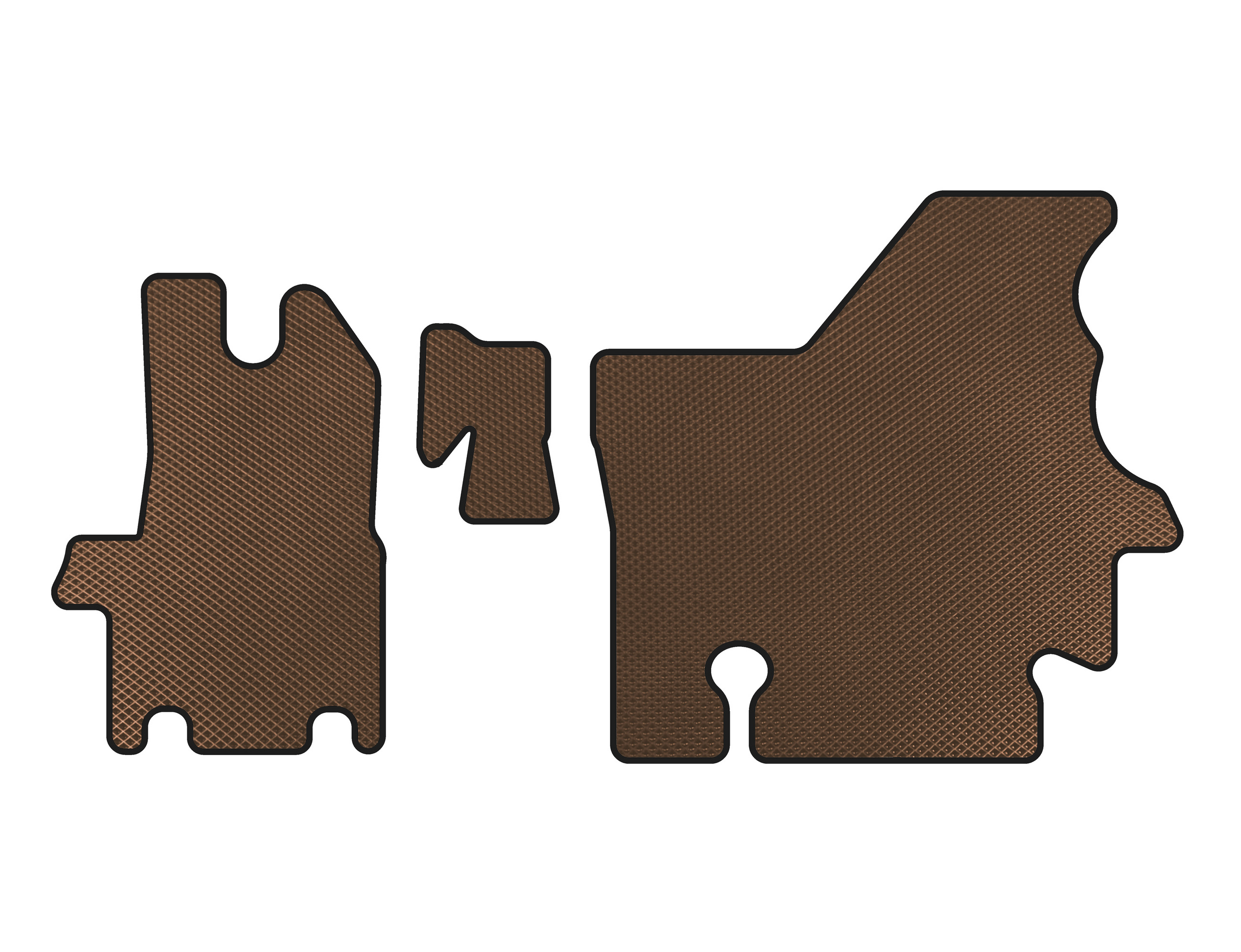 Килимки EVA (1998-2003, Коричневий) - фото 1
