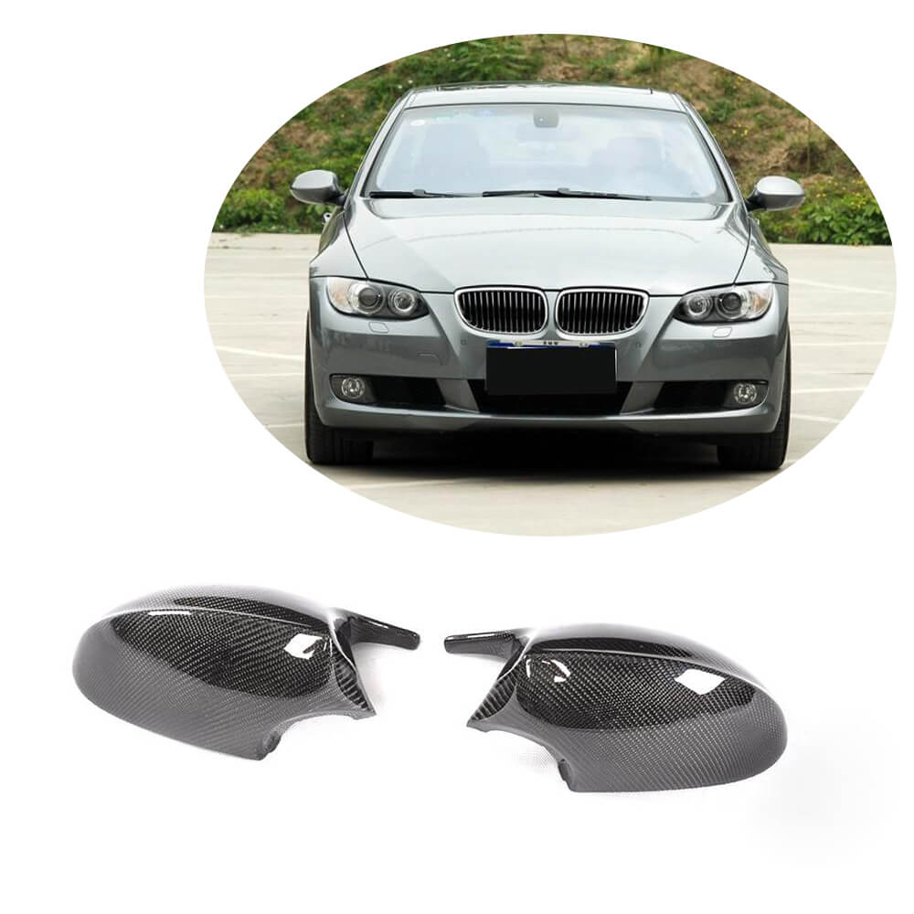 Кришки дзеркал V2 (для E90/E91 2005-2008, E92/E93 2006-2009, Карбон) - фото 1
