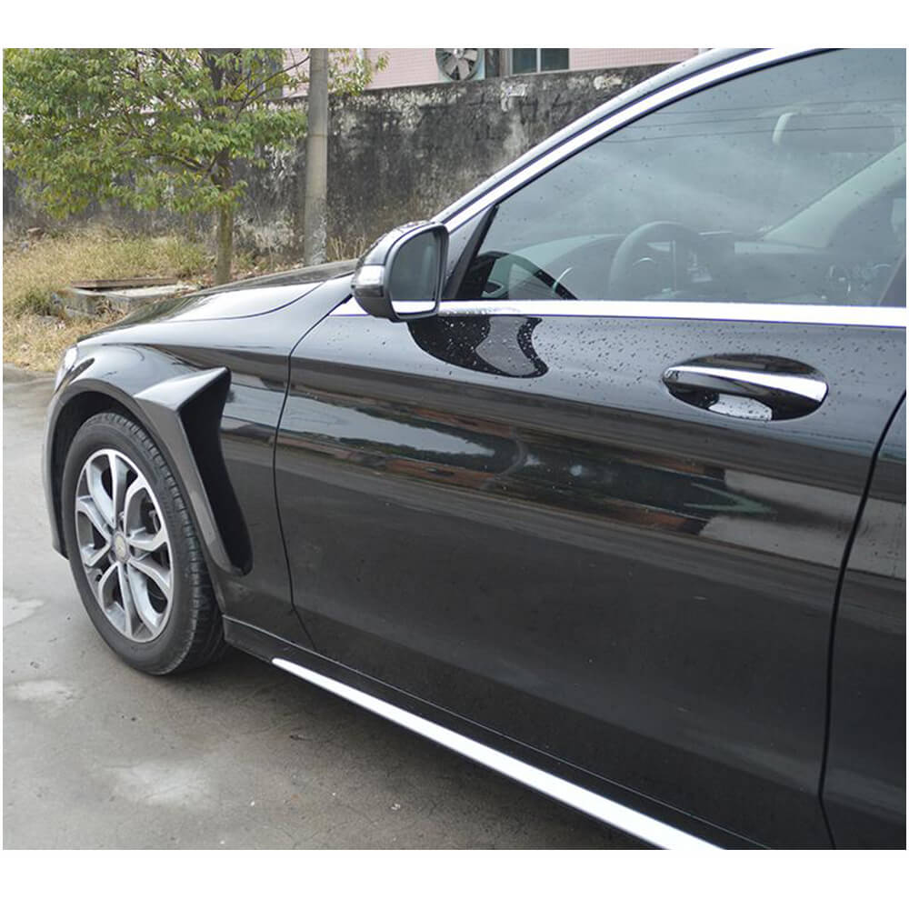 Накладки на передні крила (для SD AMG-Line 2015-2019, Карбон) - фото 2