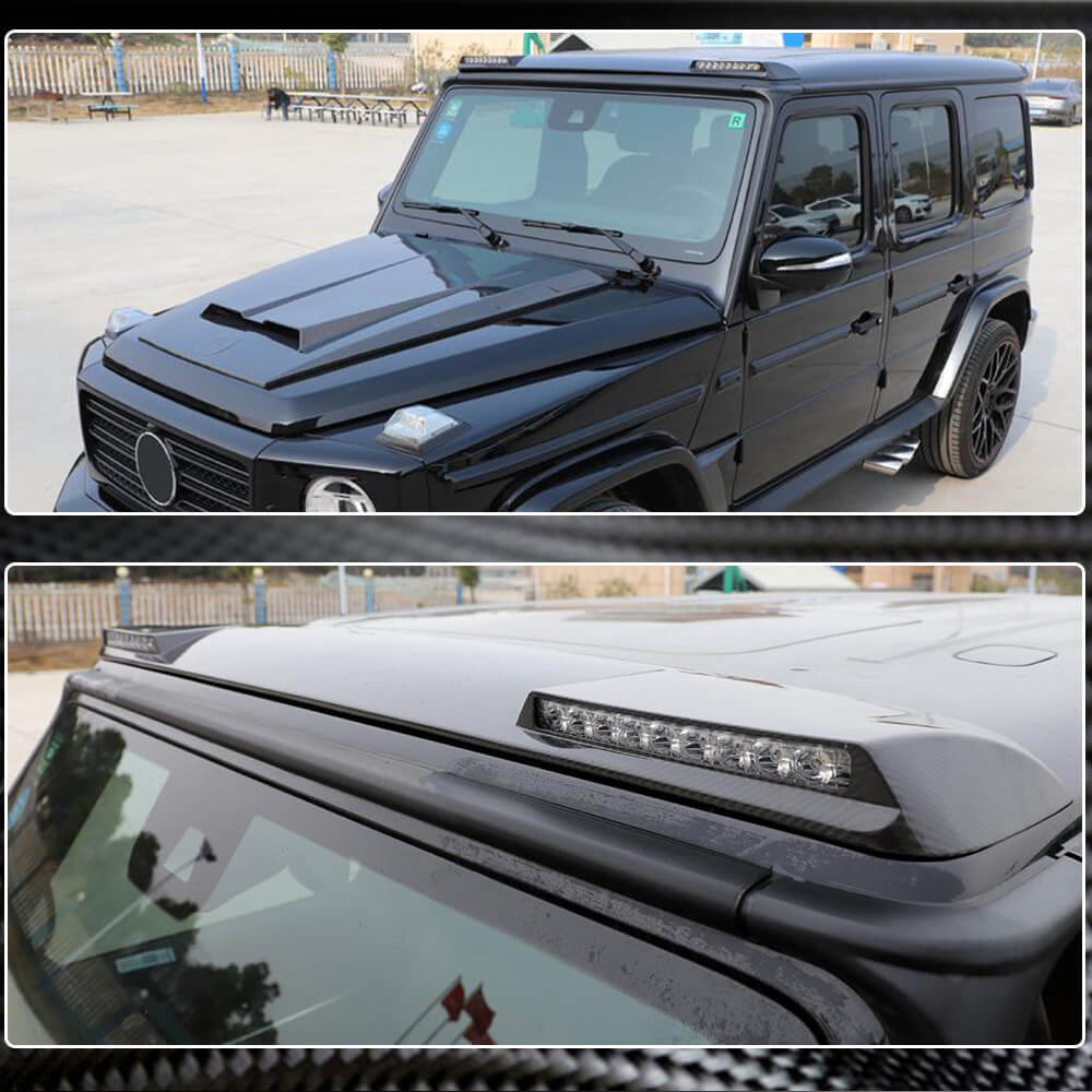 Козирок AMG-Design (для 2004-2018, Карбон) - фото 6