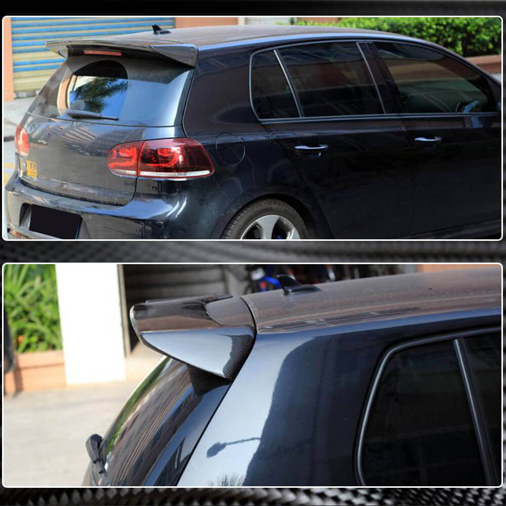 Спойлер V3 (для GTI/R HB 2010-2013, Карбон) - фото 5
