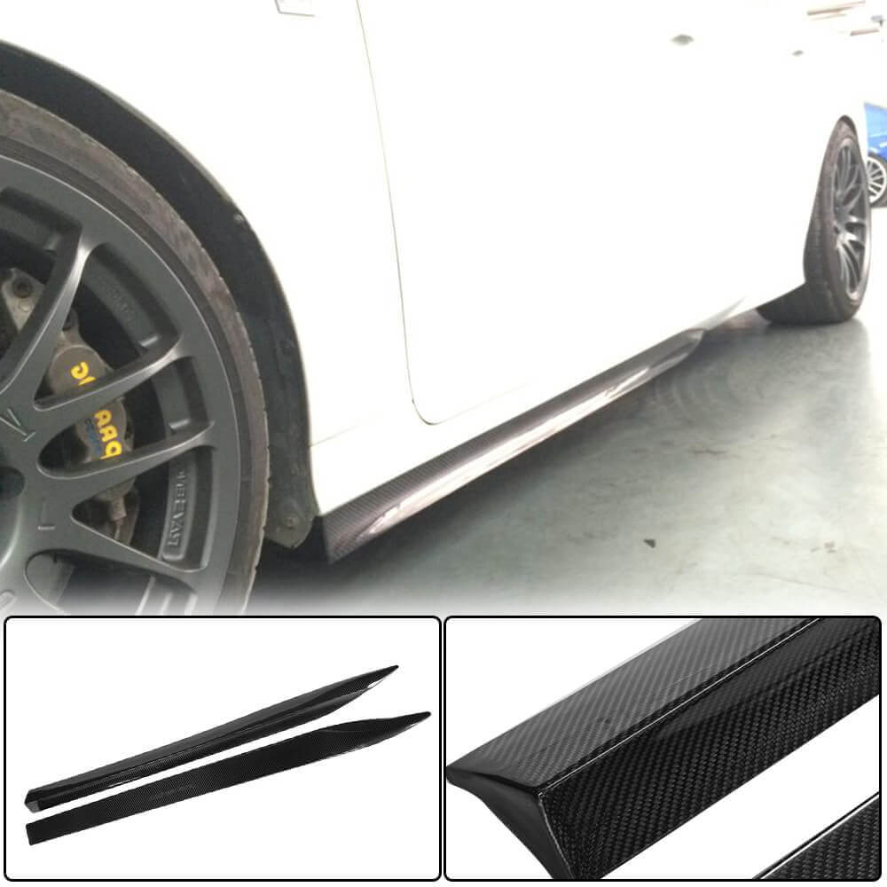 Бокові пороги (для 2011-2015, Карбон) для Lexus GS рр