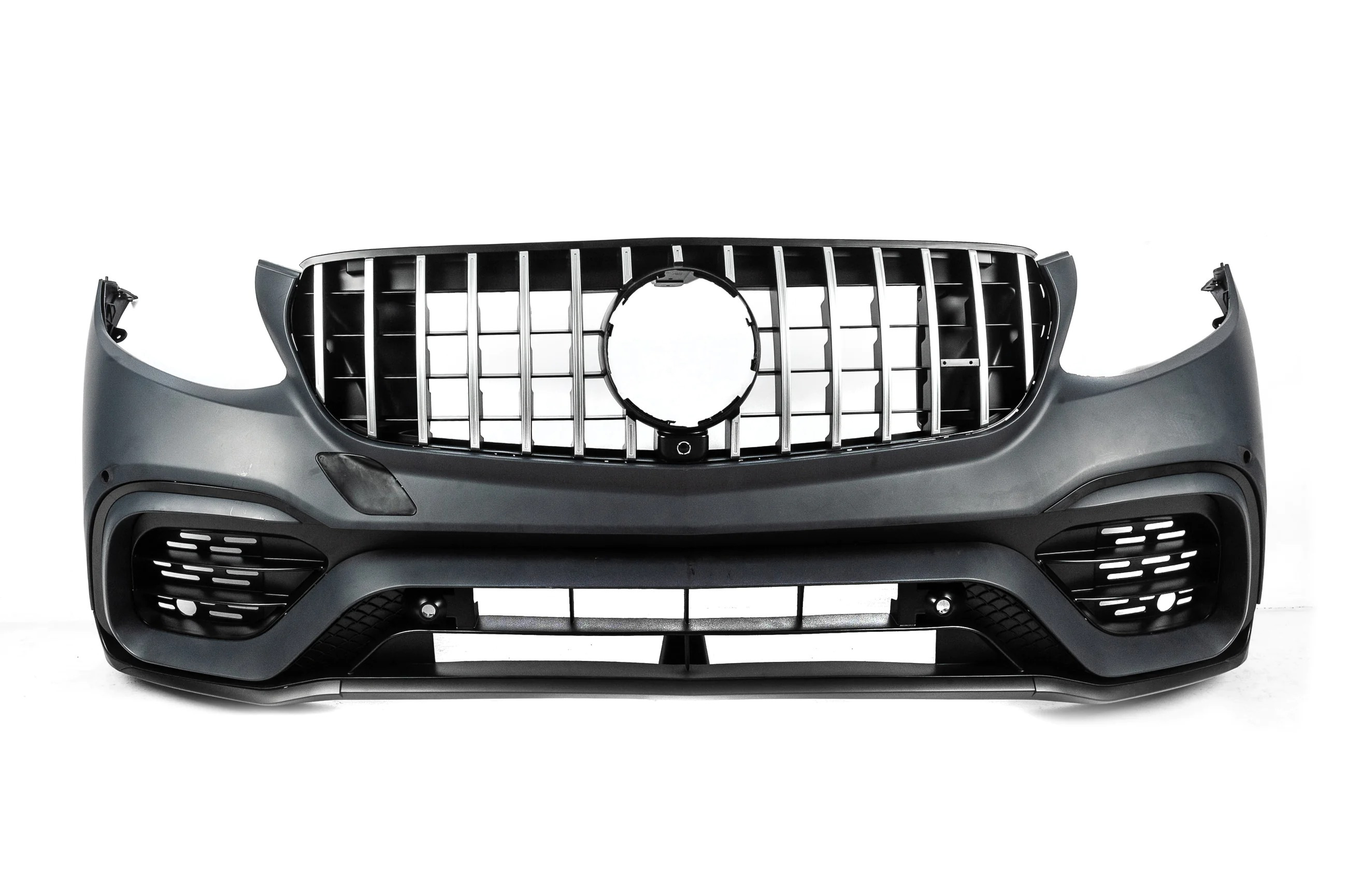 Передній бампер в зібраному вигляді 2015-2019 (GLC63 AMG) - фото 1
