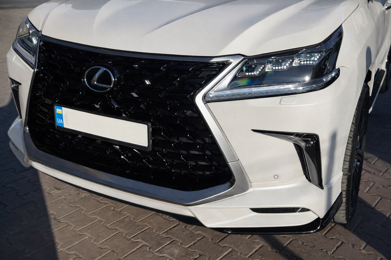 Передній дифузор TRD (2021-2022) Чорний колір - фото 1