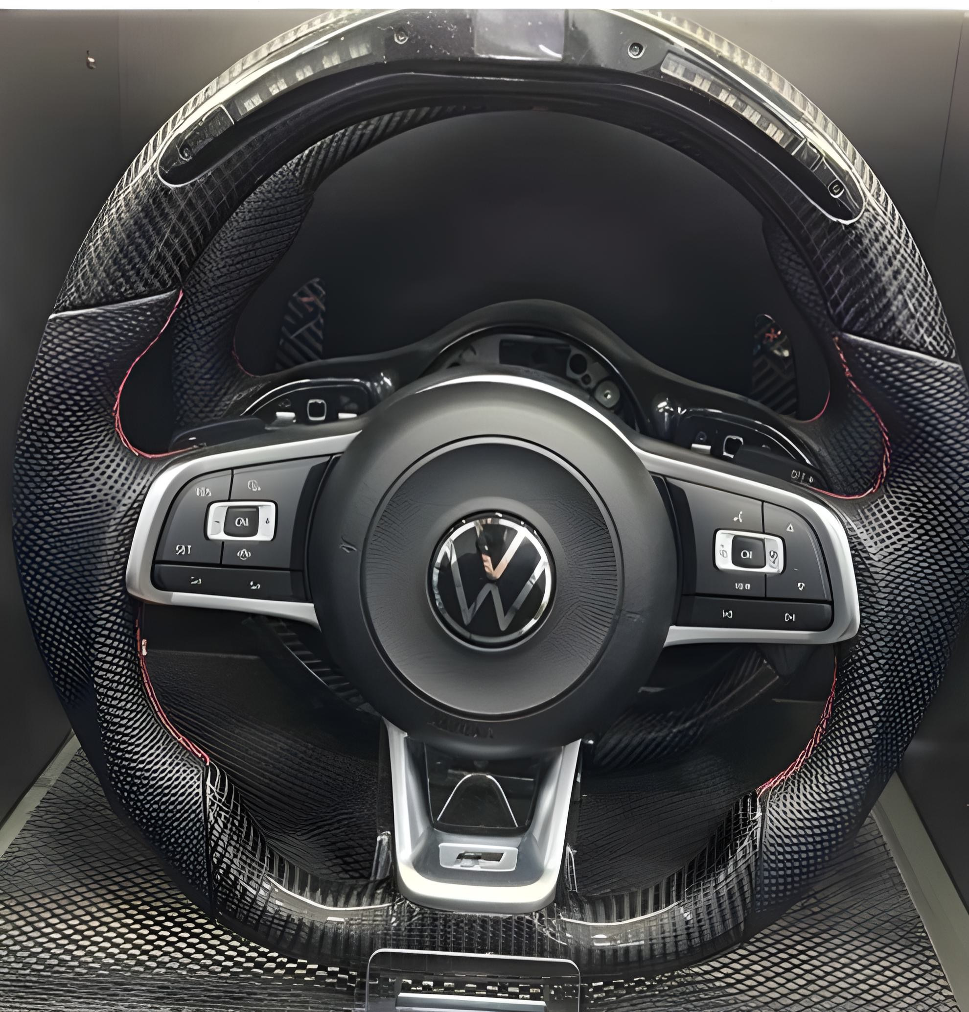 Кермо (для GTI, Карбон + LED) - фото 1