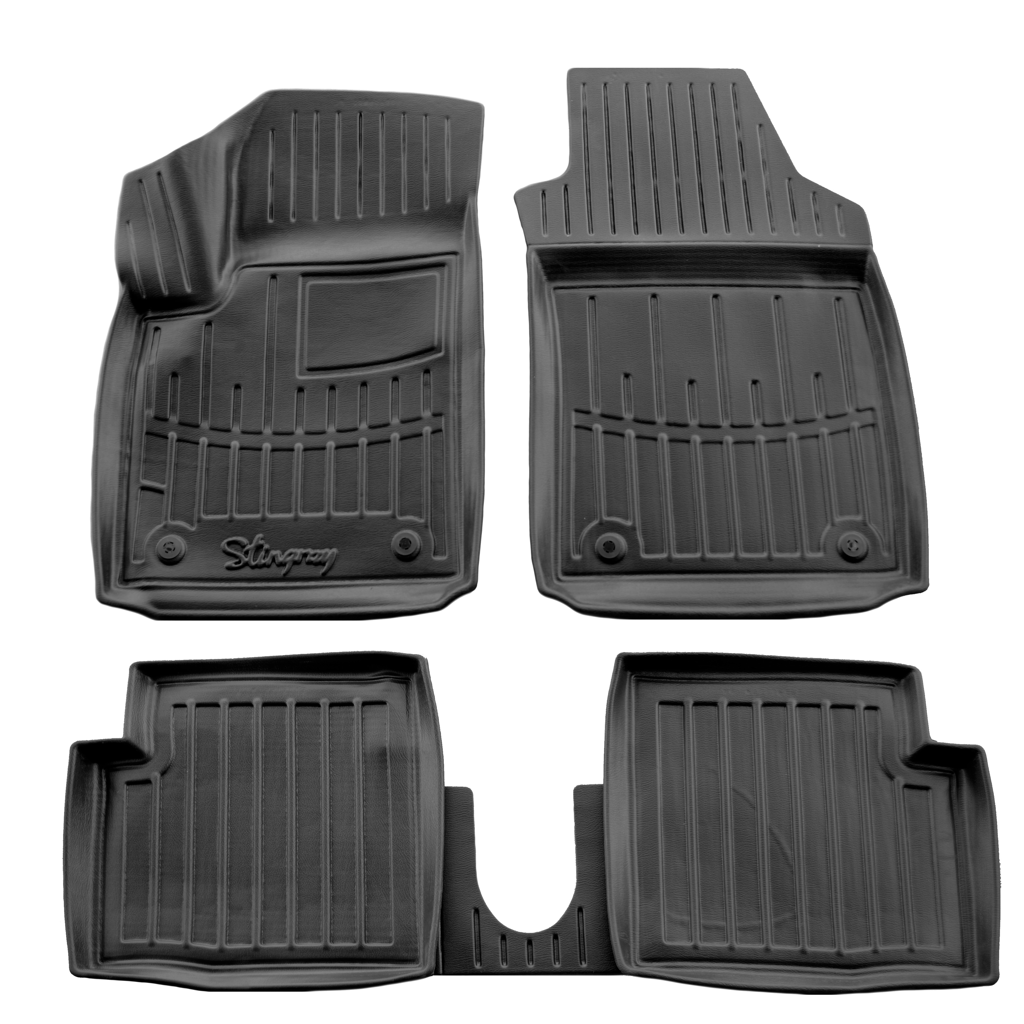 Килимки Stingray 3D (Для Fiat 500, Europe, 5 шт) - фото 1