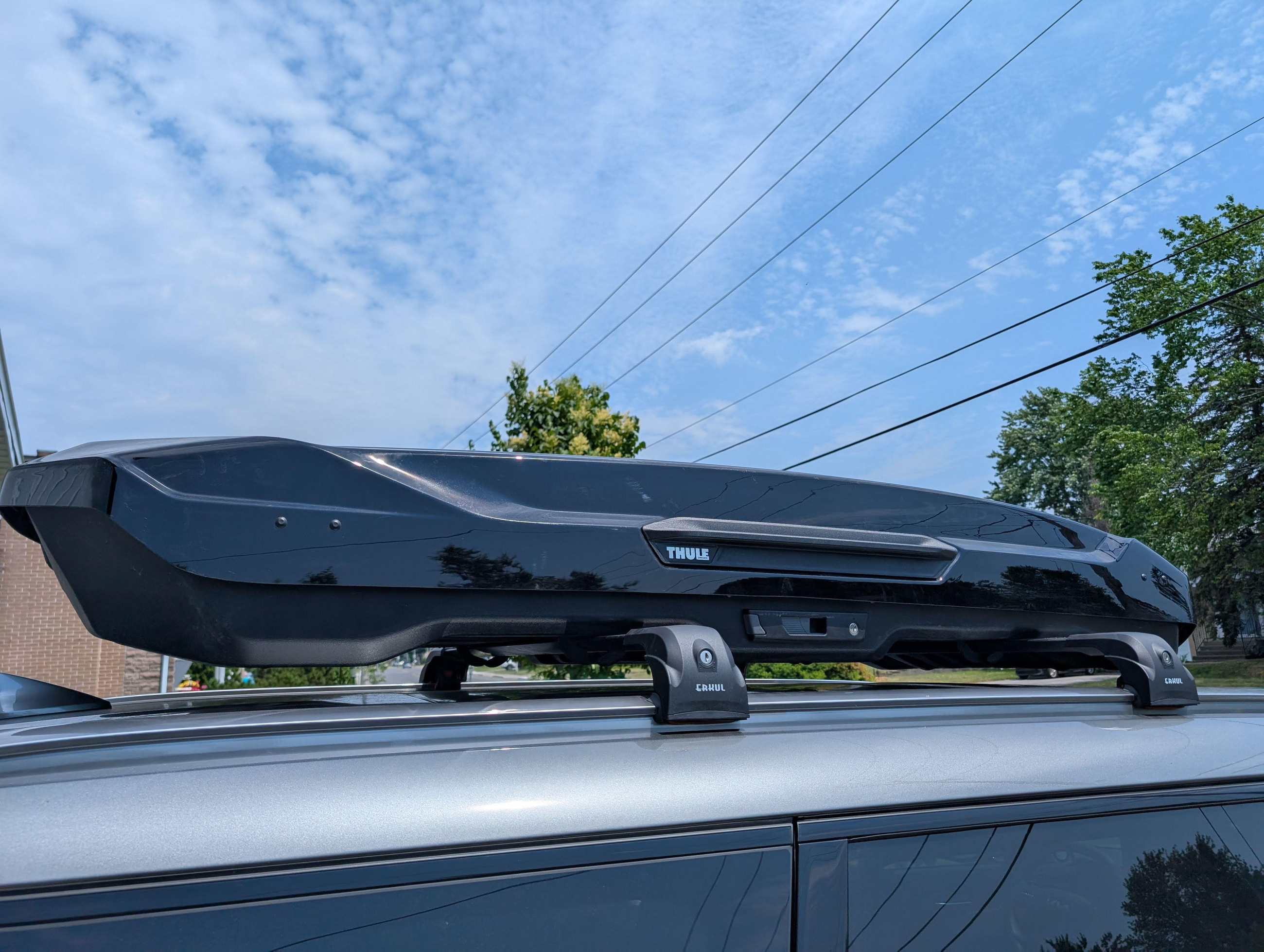 Перемички на вбудовані рейлінги під ключ Ecem V2 (2 шт) до 110 см, Чорні - фото 16