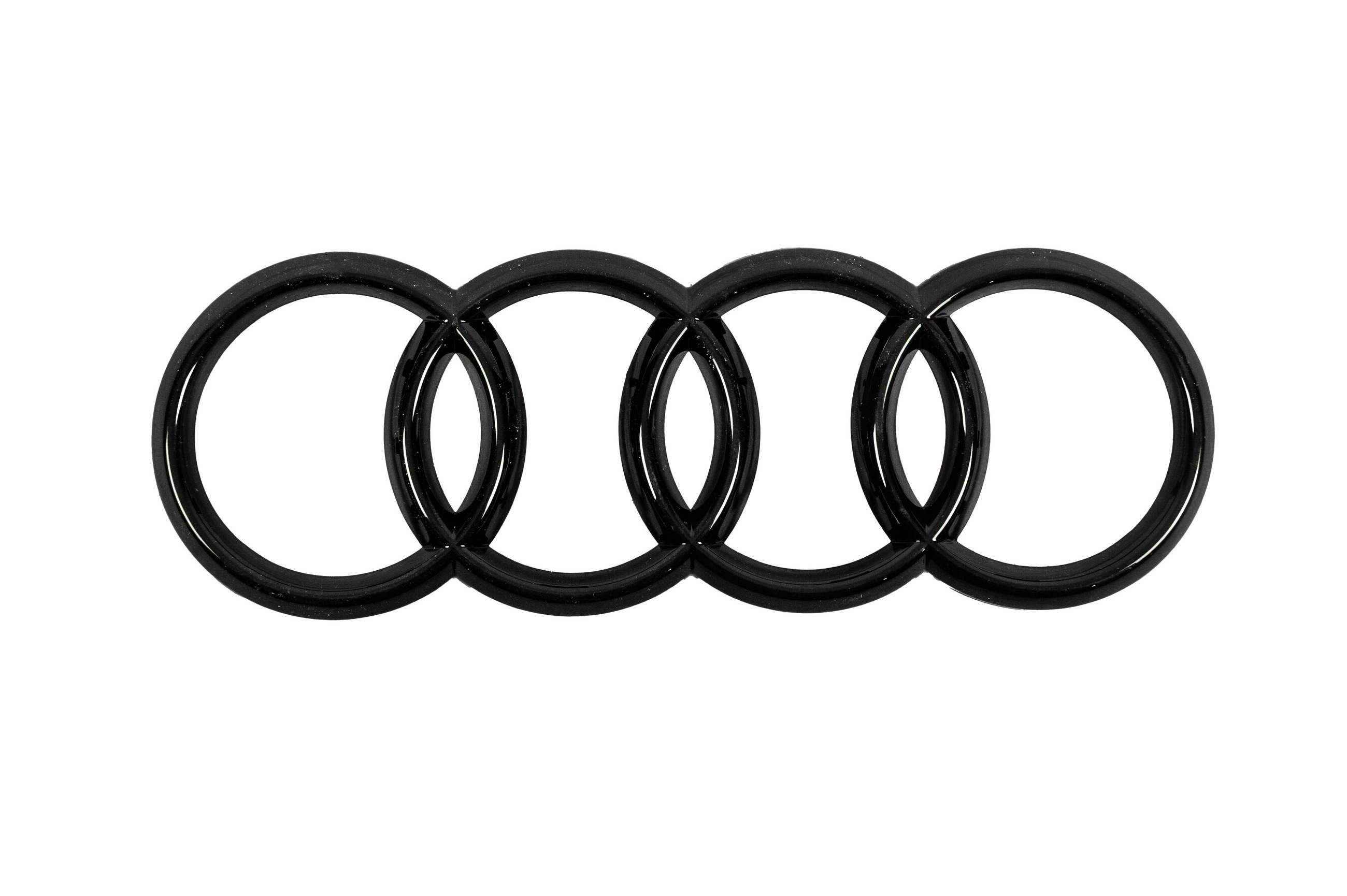 Передня емблема Audi Black (285 мм на 100 мм)