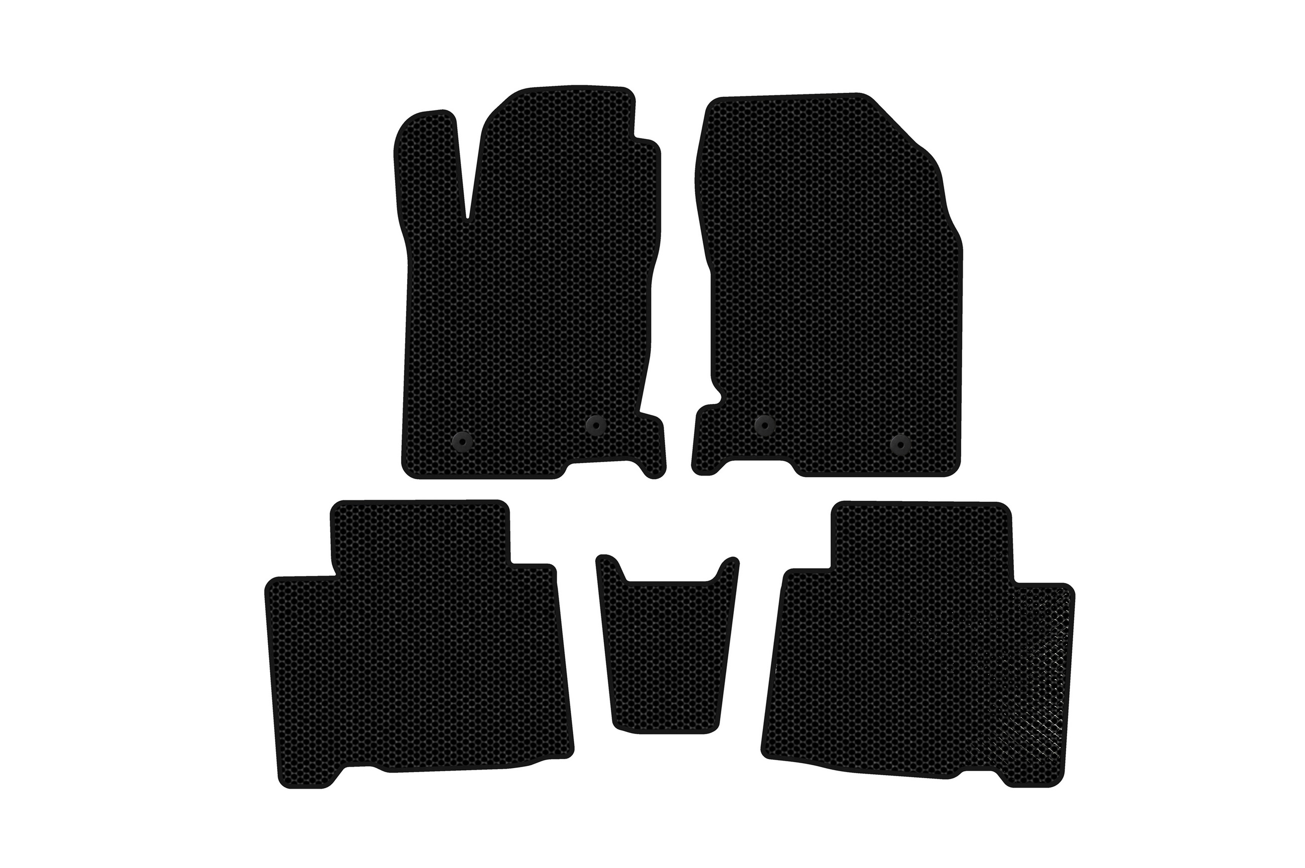 Гумові килимки Carsuit (Чорні) для Lexus NX 2014-2021 рр