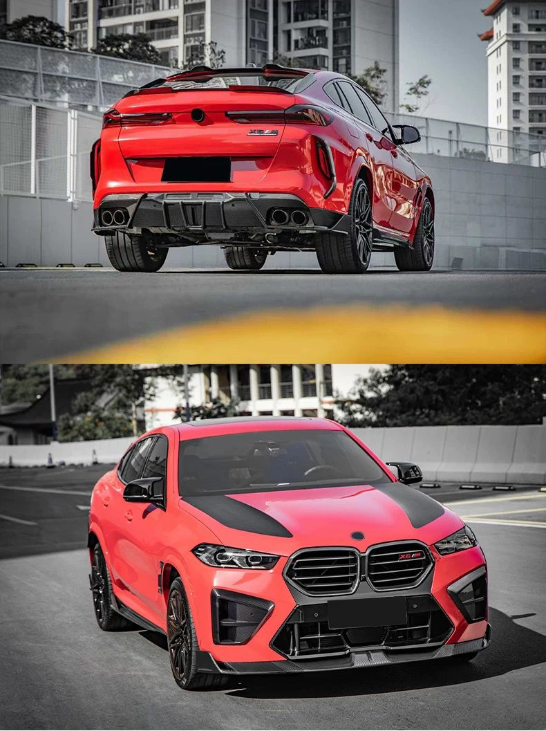 Комплект обвісів для X6M F96 SQ-Design Carbon (2023+) - фото 2