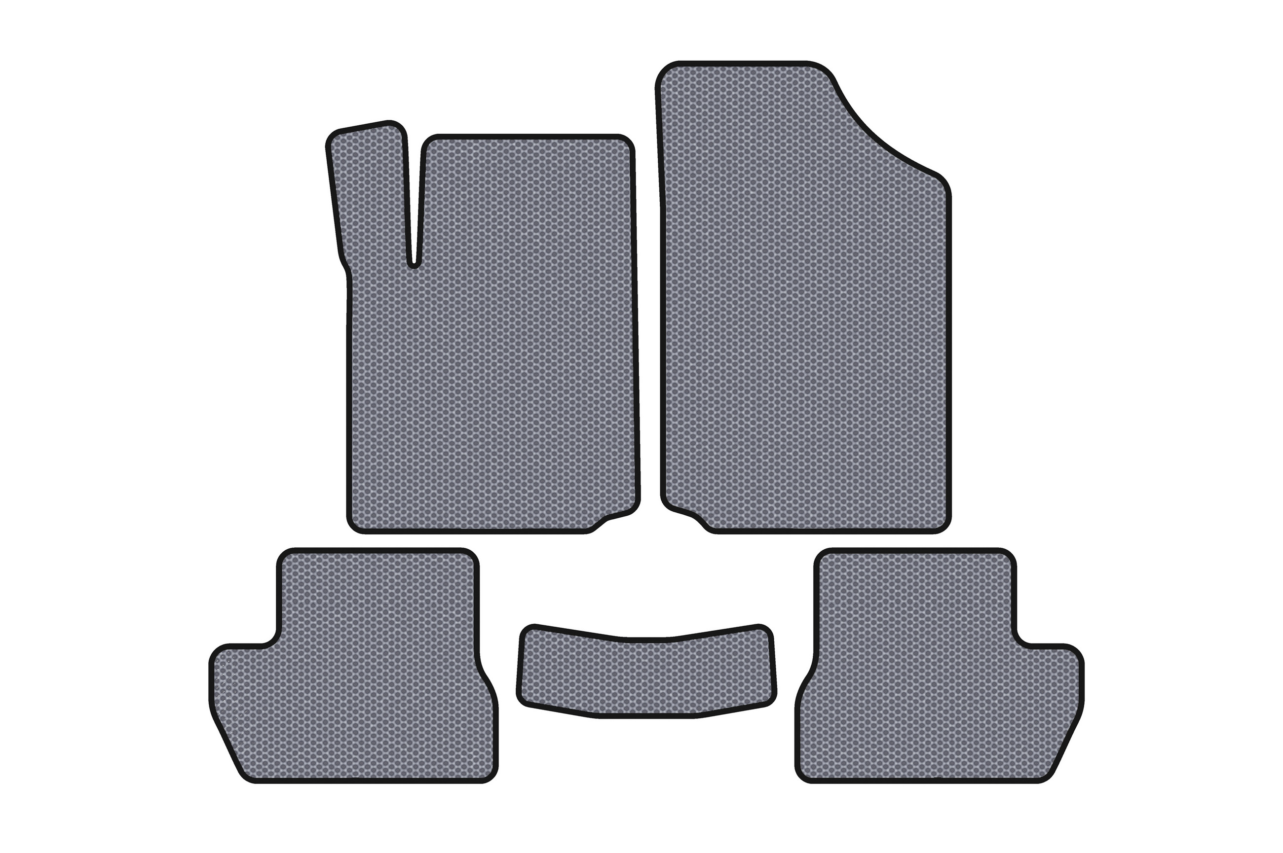Гумові килимки Carsuit (Сірий) для Citroen C-2 2003-2009 рр