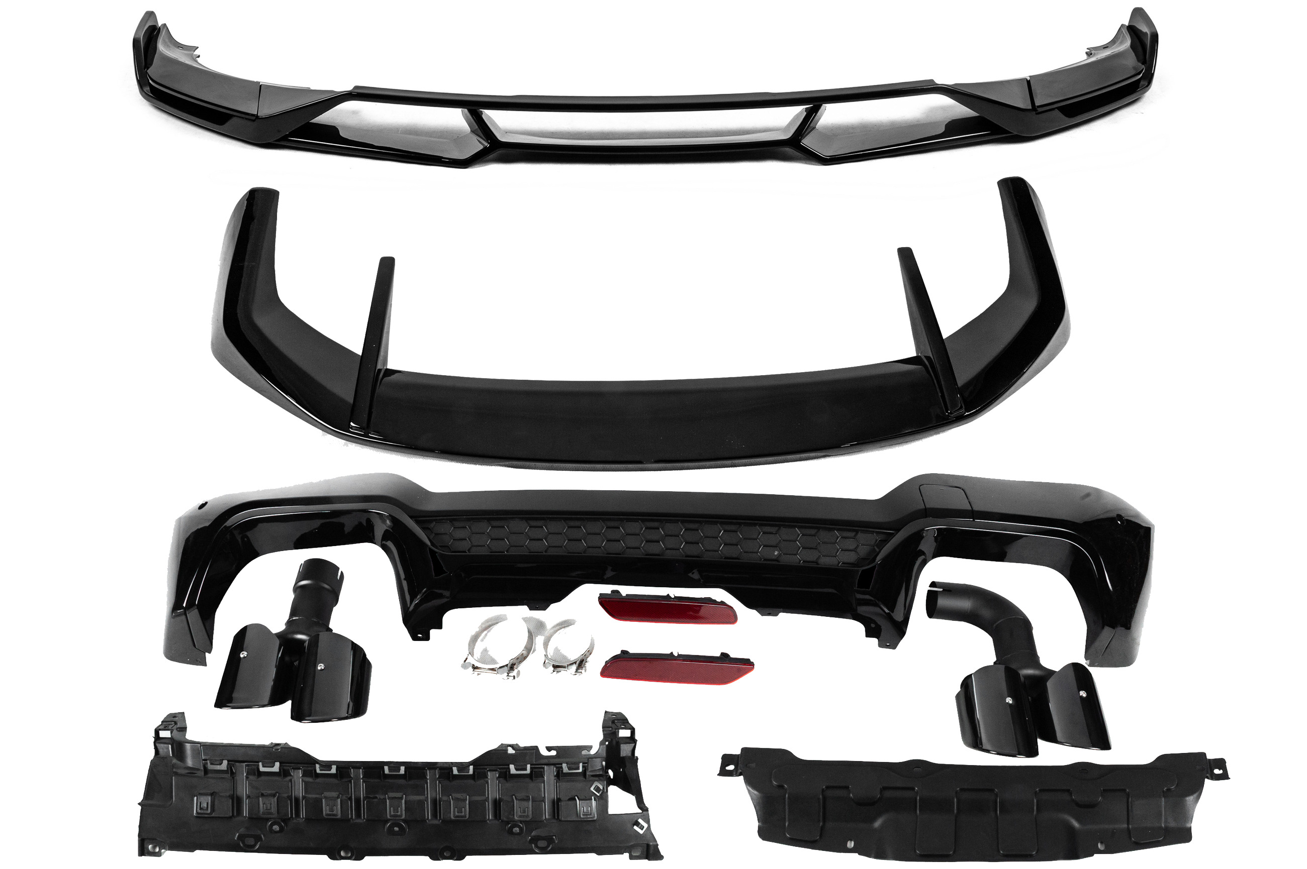 Комплект обвісів Paradigm Black (для M-Sport, 2023+) - фото 1