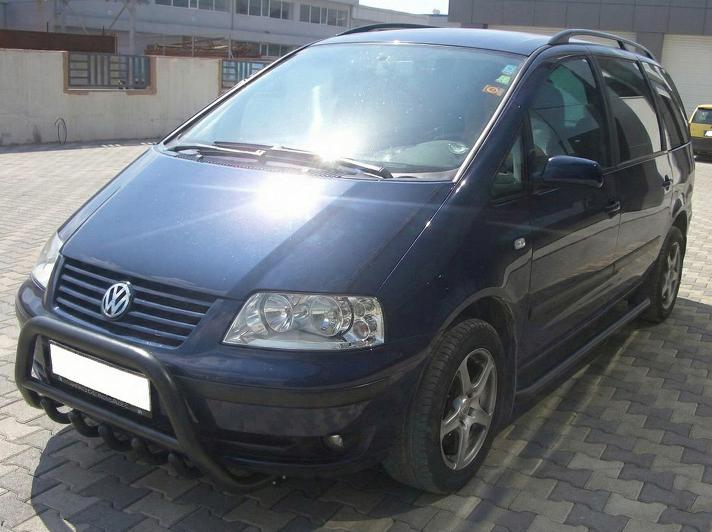 Кенгурятник WT003 Black (нерж) - фото 2