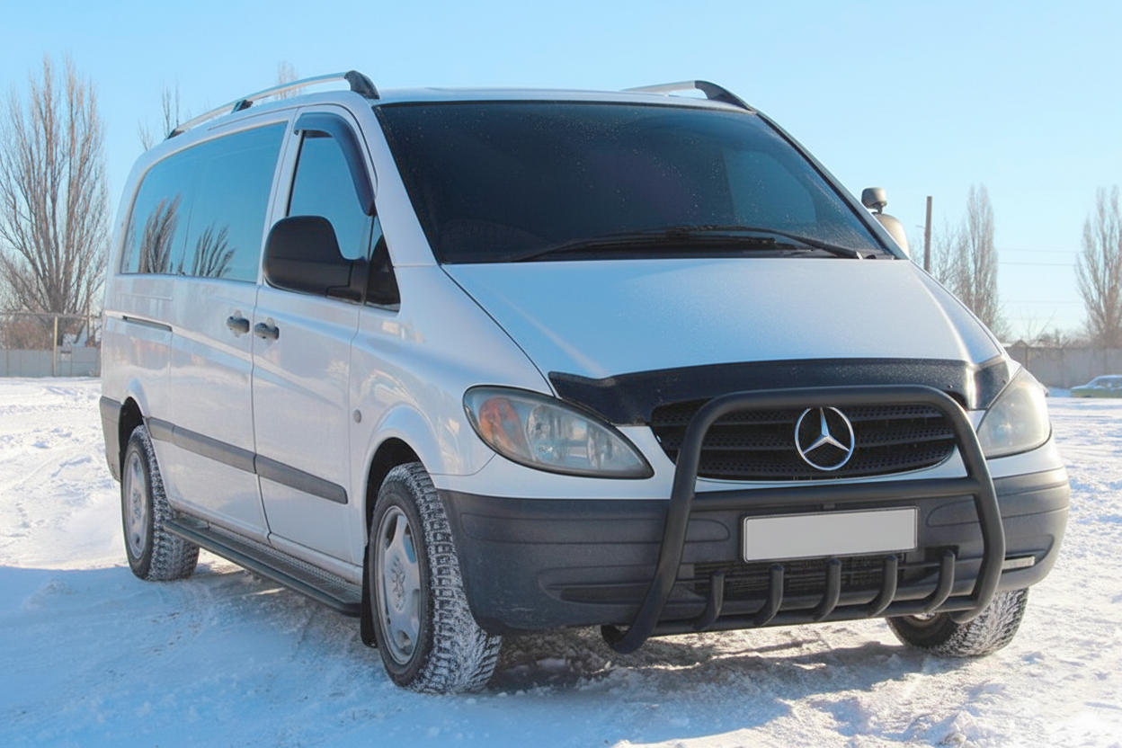 Кенгурятник XL-WT025 Black (нерж.) - фото 1