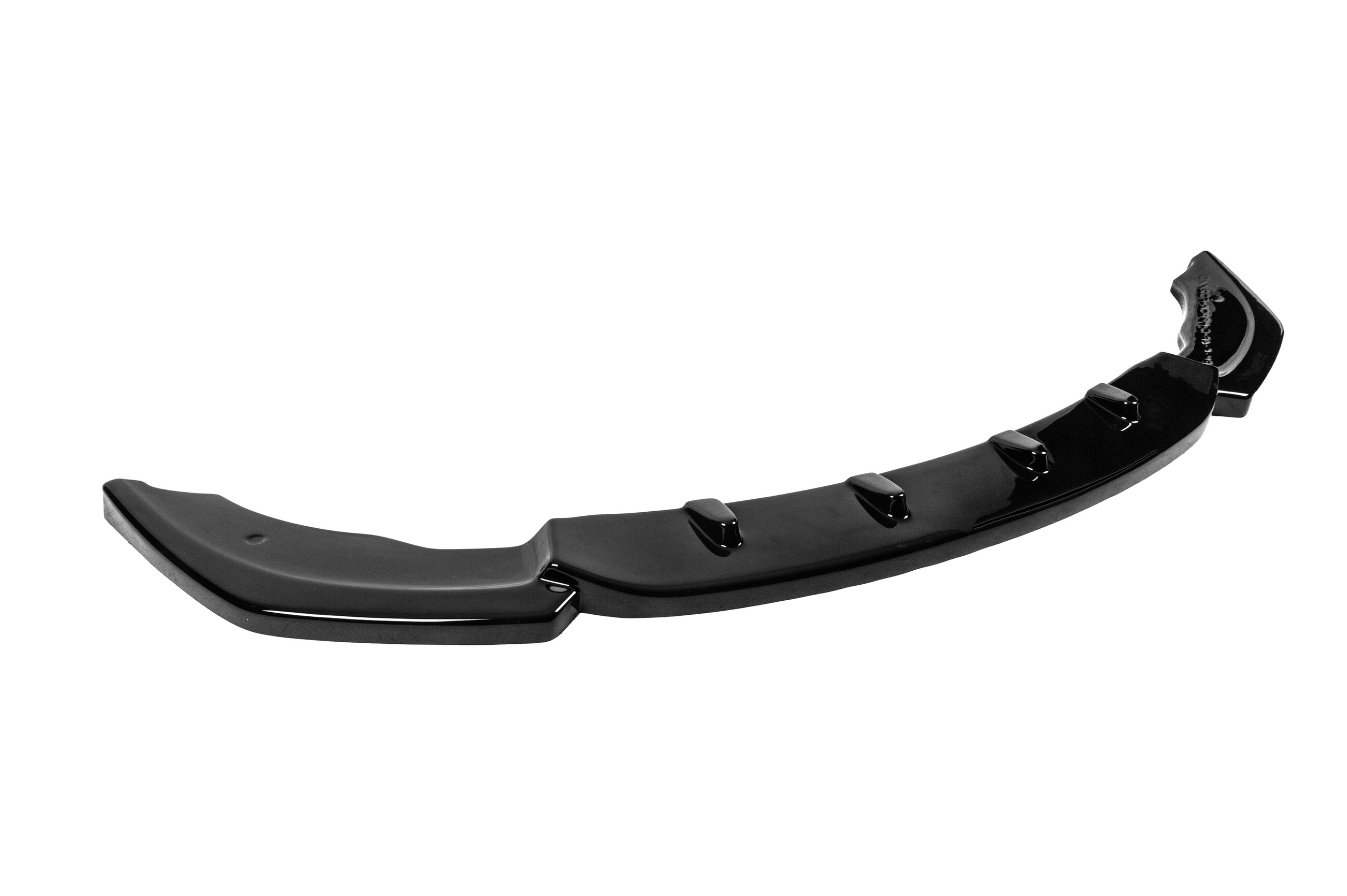 Передня Lip накладка DPT V-2 (для M-Sport 2003-2006, чорний глянець) - фото 8