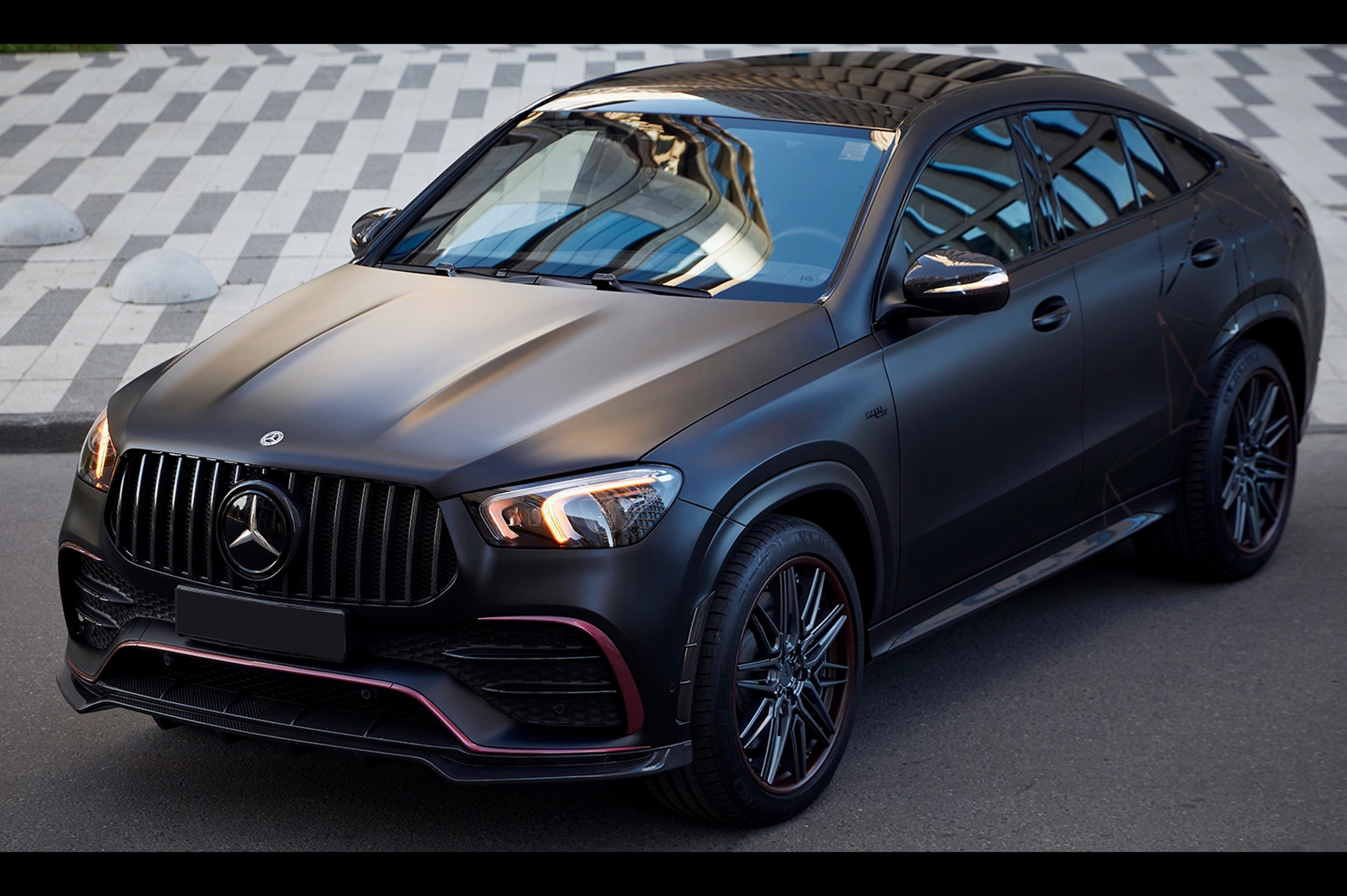 Комплект обвісів LRT Carbon (для GLE53/AMG-Line 2019-2023) - фото 1