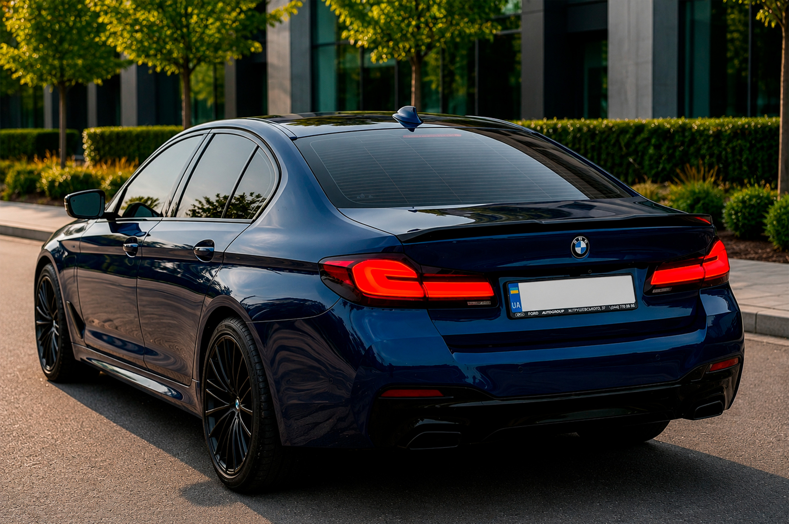 Насадки на глушитель M-Performance Black (2 шт) - фото 4