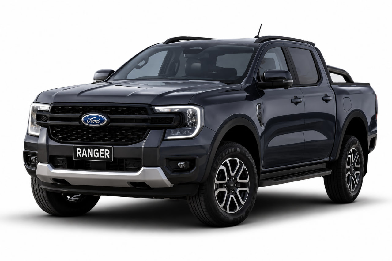 Рейлінги чорні OEM (ABS-пластик, установка на клей) - фото 1