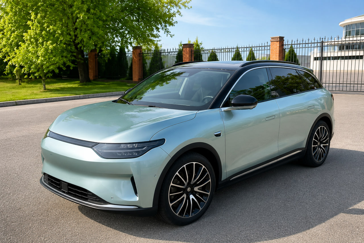 Рейлінги чорні OEM (Алюміній, установка на клей) - фото 1