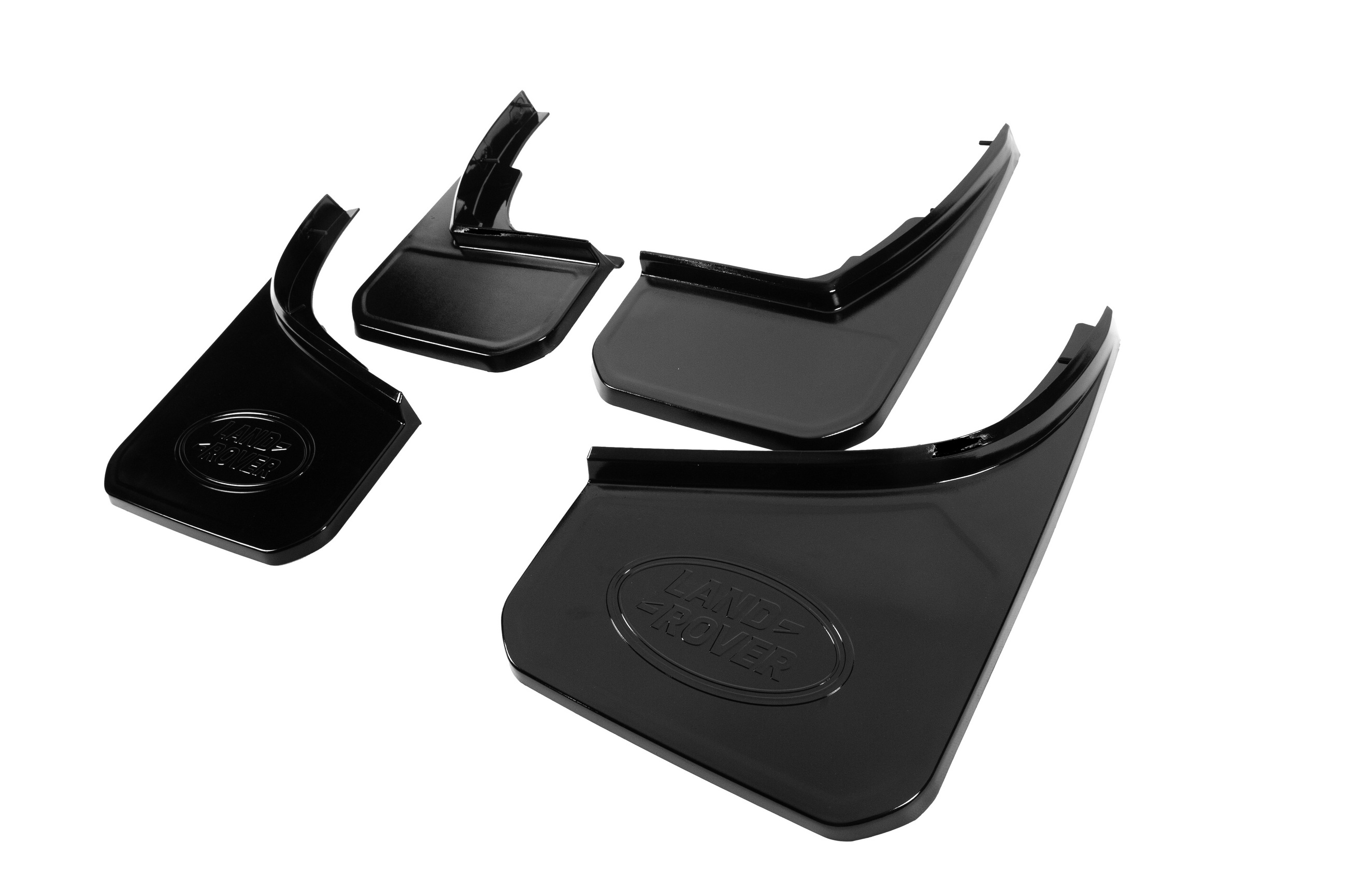 Бризковики Type-B (чорний глянець, 4 шт) - фото 3