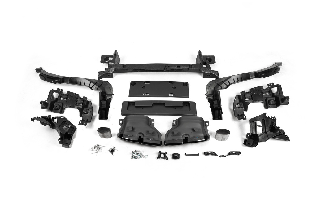 Комплект обвісів з заднім дифузором AMG V1 (GLS63) - фото 9