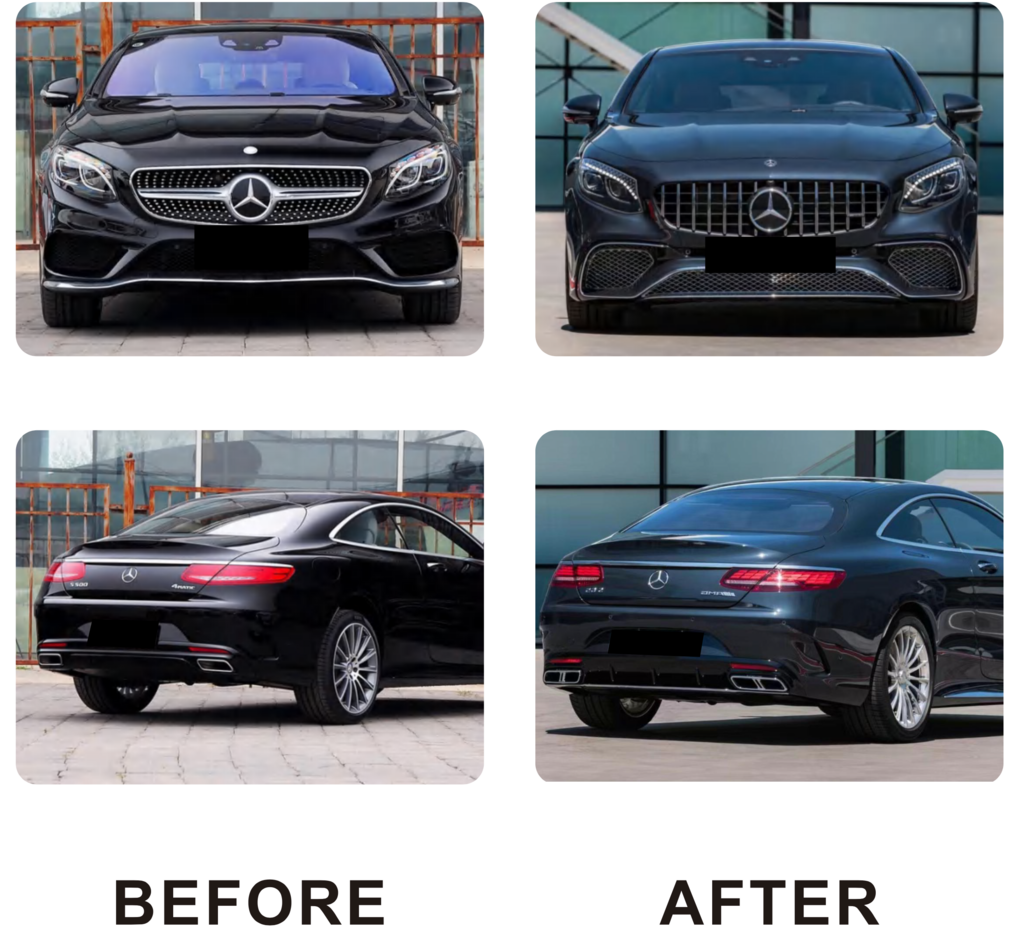 Комплект обвісів S65 AMG - фото 1