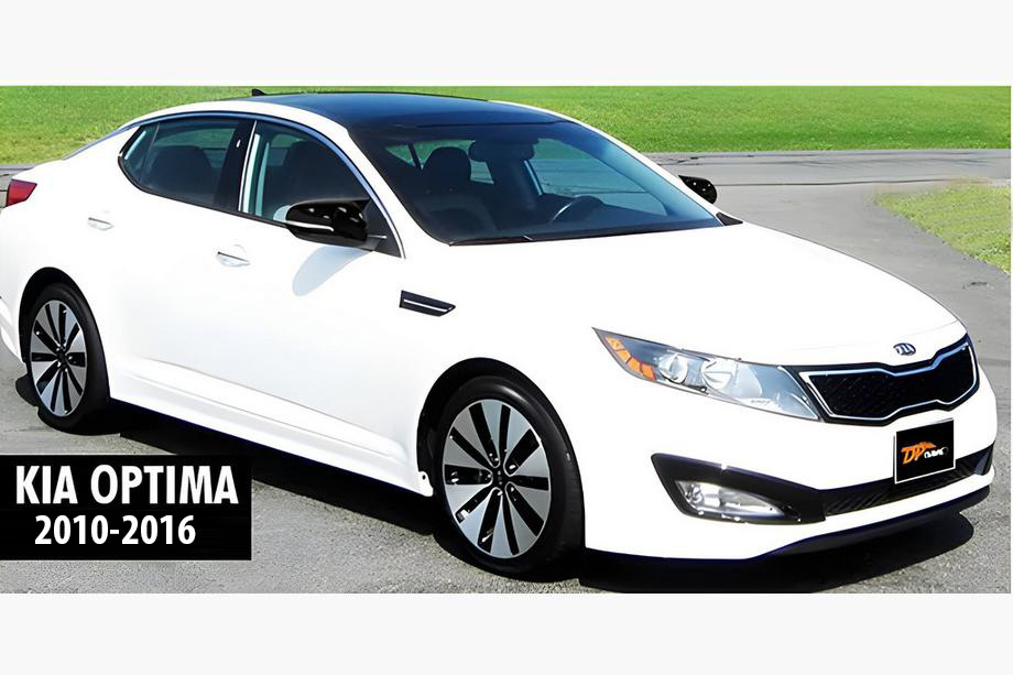Накладки на дзеркала BMW-Style (2 шт) для Kia Optima 2010-2016 рр - фото 7