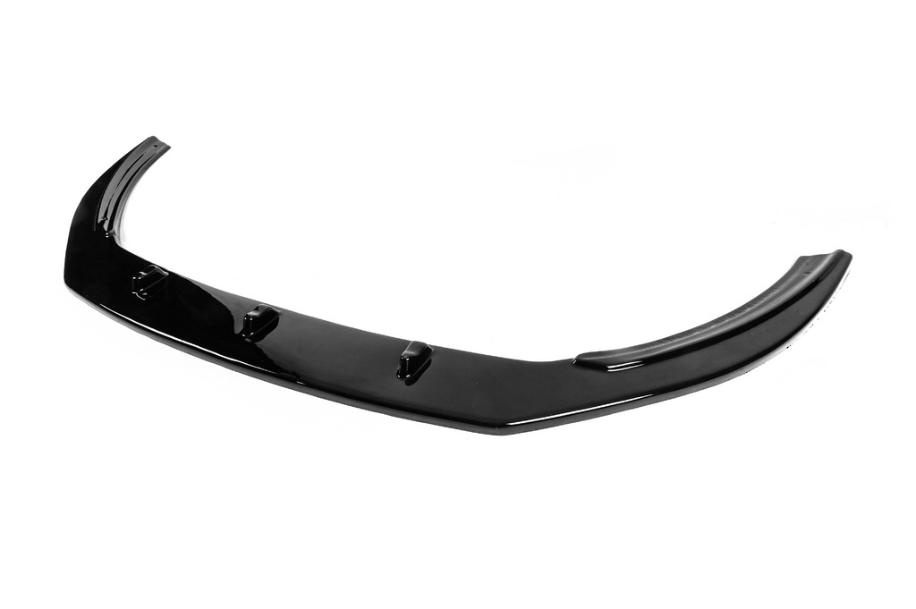 Передня Lip накладка DPT (для R-Line, 2008-2011, чорний глянець) - фото 4