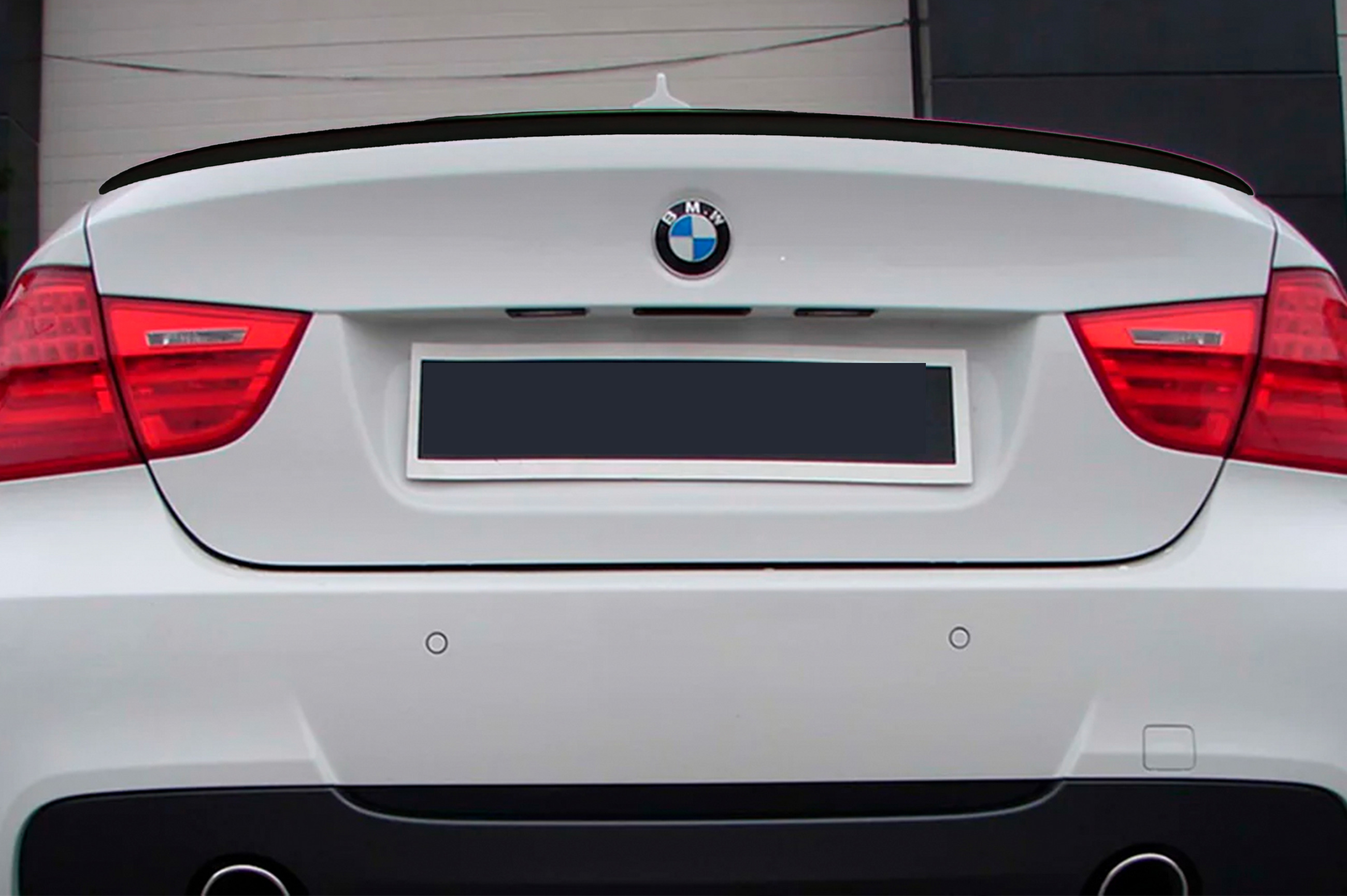 Спойлер M3-Style (для E90, чорний глянець) - фото 3