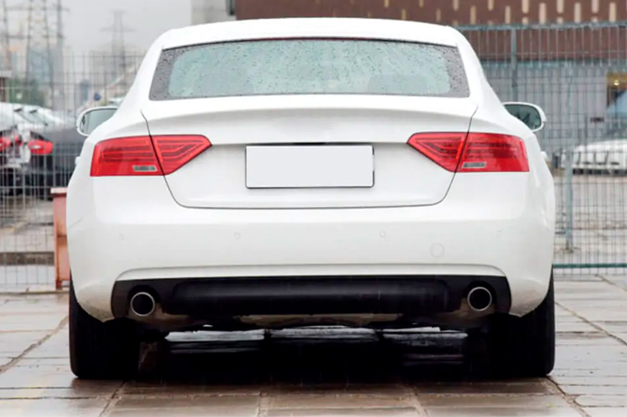 Спойлер V4 (для Sportback, Карбон) - фото 1