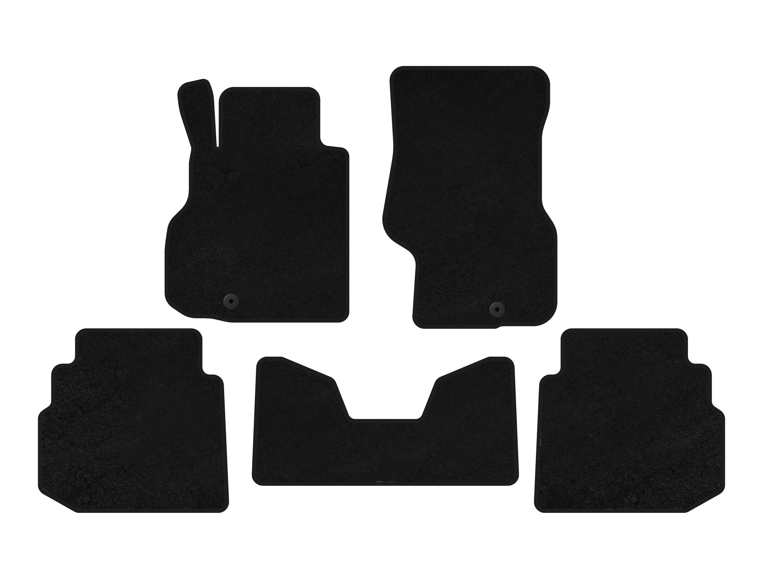 Килимки текстильні Premium (Для M35/45, чорні) - фото 1