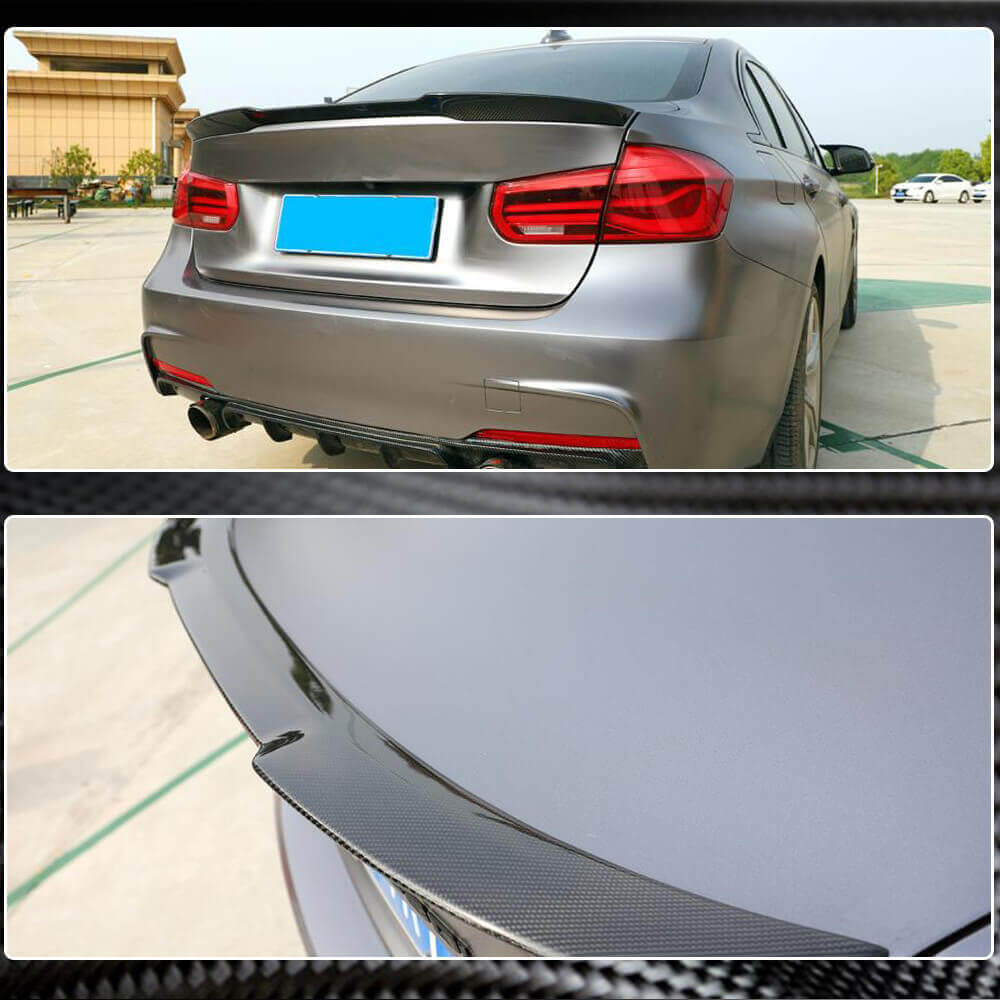 Спойлер M4-Style V3 (для F30/F80, Карбон) - фото 5