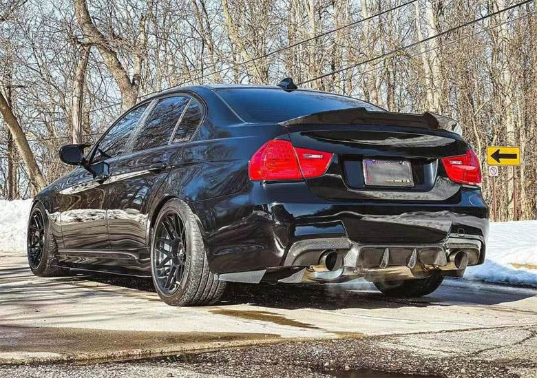 Дифузор заднього бампера (для E90 M-Sport, Карбон) - фото 3