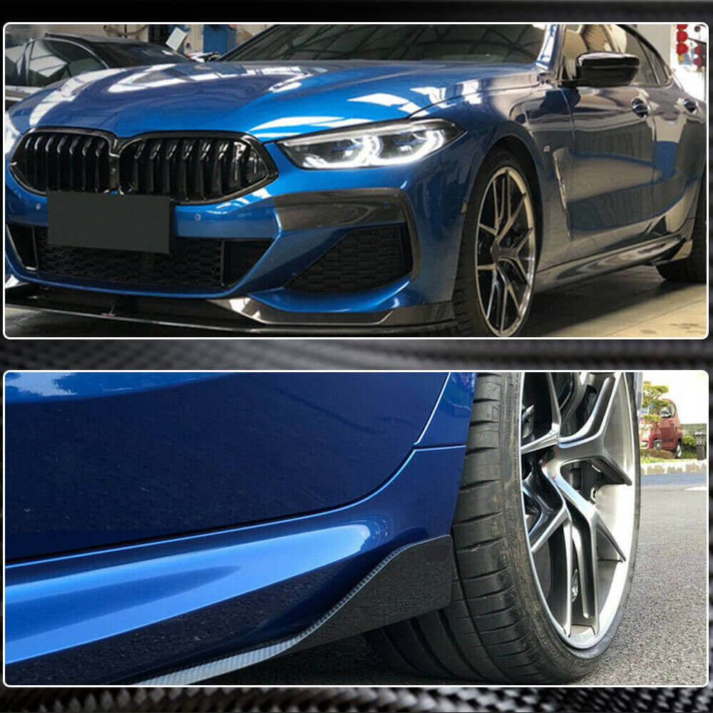 Накладки на пороги V2 (для G16 M-Sport/F93 M8, Карбон) - фото 5