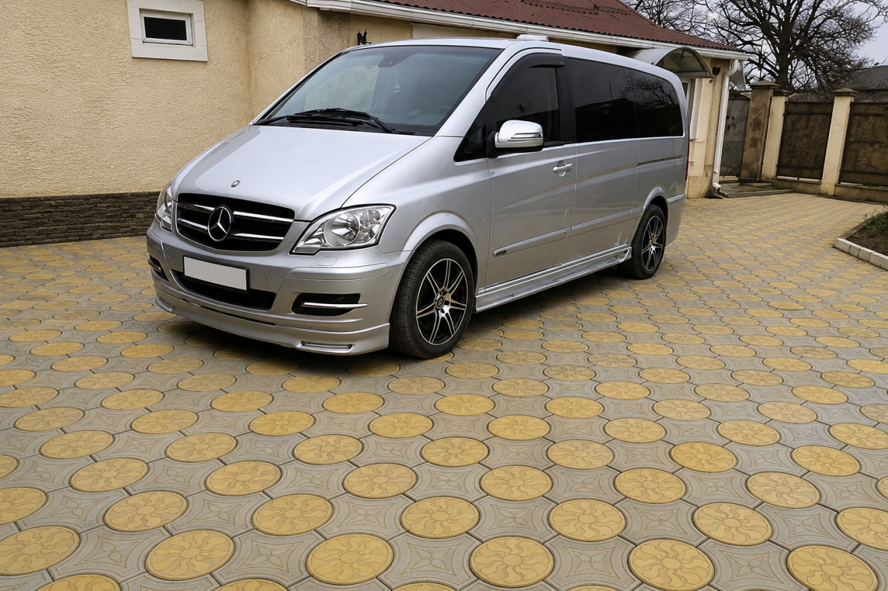 Накладка на бампер BRB V1 (під фарбування) 2004-2010 рік - фото 3