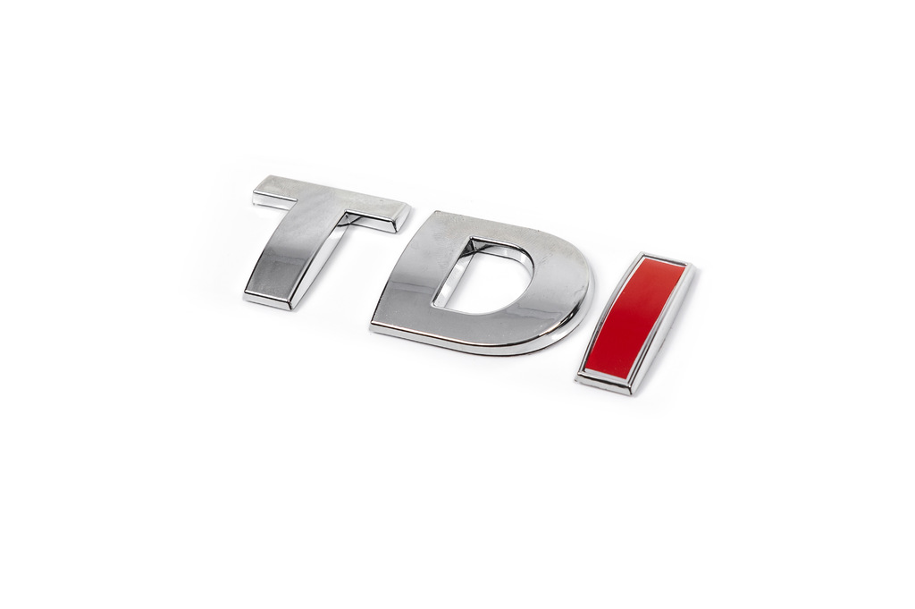 Напис Tdi (прямий шрифт) Червона І - фото 6