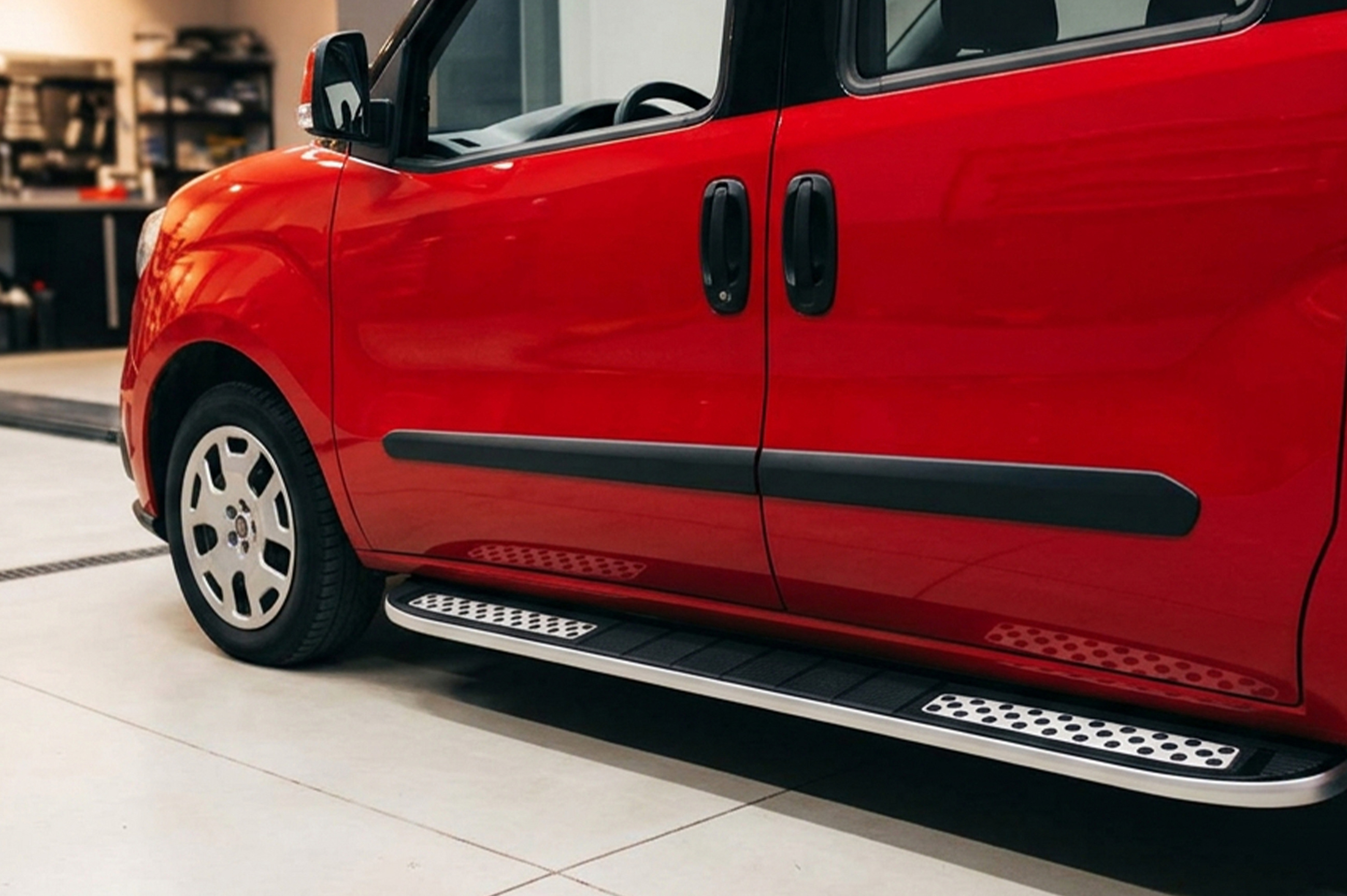 Бокові пороги Tayga V2 (2 шт., алюміній) Стандартна база - фото 1