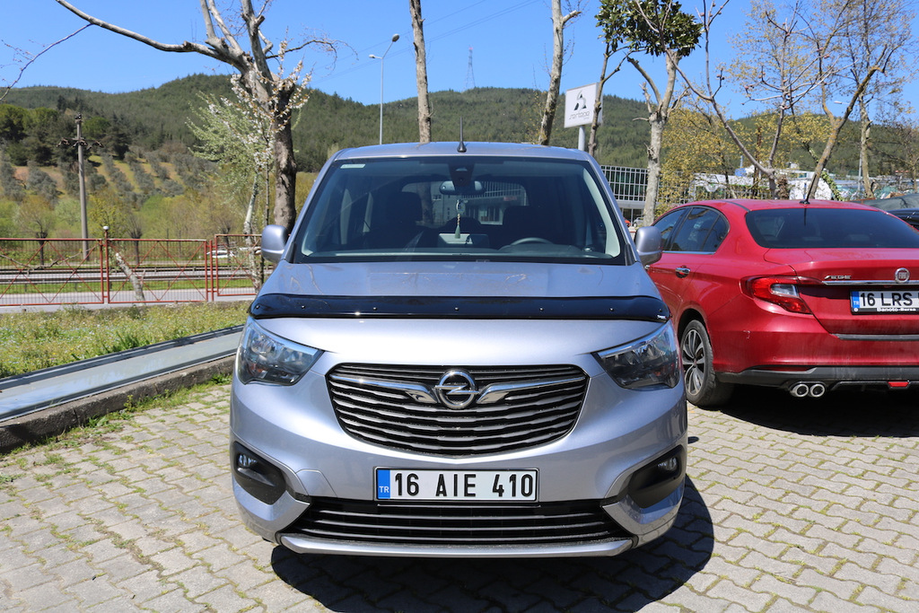 Дефлектор капоту (EuroCap) для Opel Combo 2019- рр - фото 3