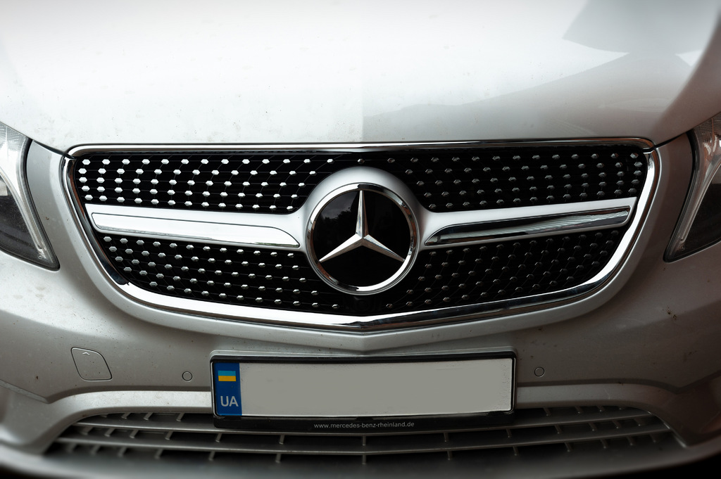 Передня решітка Diamond (2014-2023 для Vito W447) - фото 3