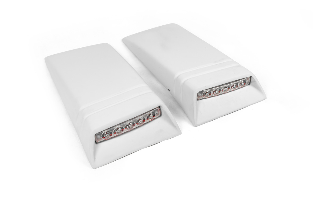 Вставки на дах із LED (2 шт, під фарбування)