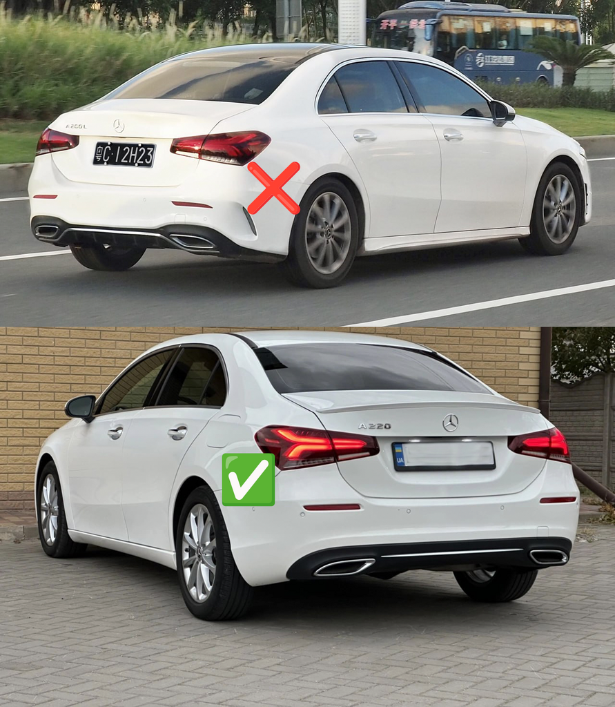 Бризковики Premium Sedan (для Base, 4 шт) - фото 2