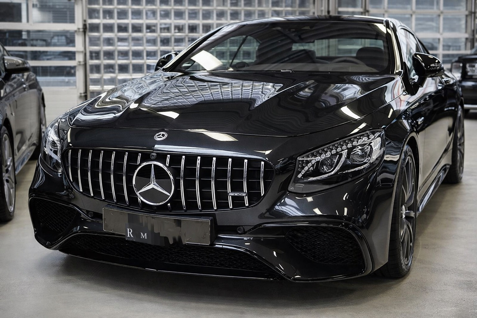 Решітка радіатора BRB (2018-2021, для COUPE S63) - фото 1