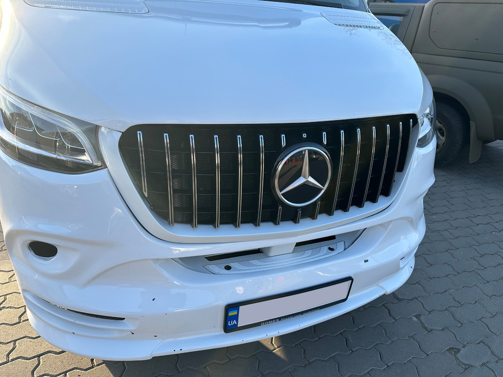 Передня решітка Panamericana GT Chrome Premium  V1 Без рамки - фото 4
