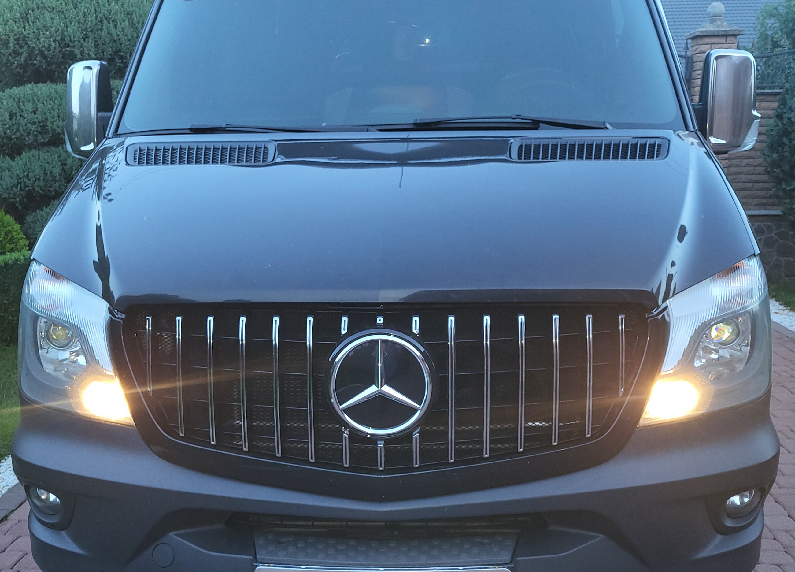 Передня решітка GT Panamericana Chrome (2013-2018) - фото 9