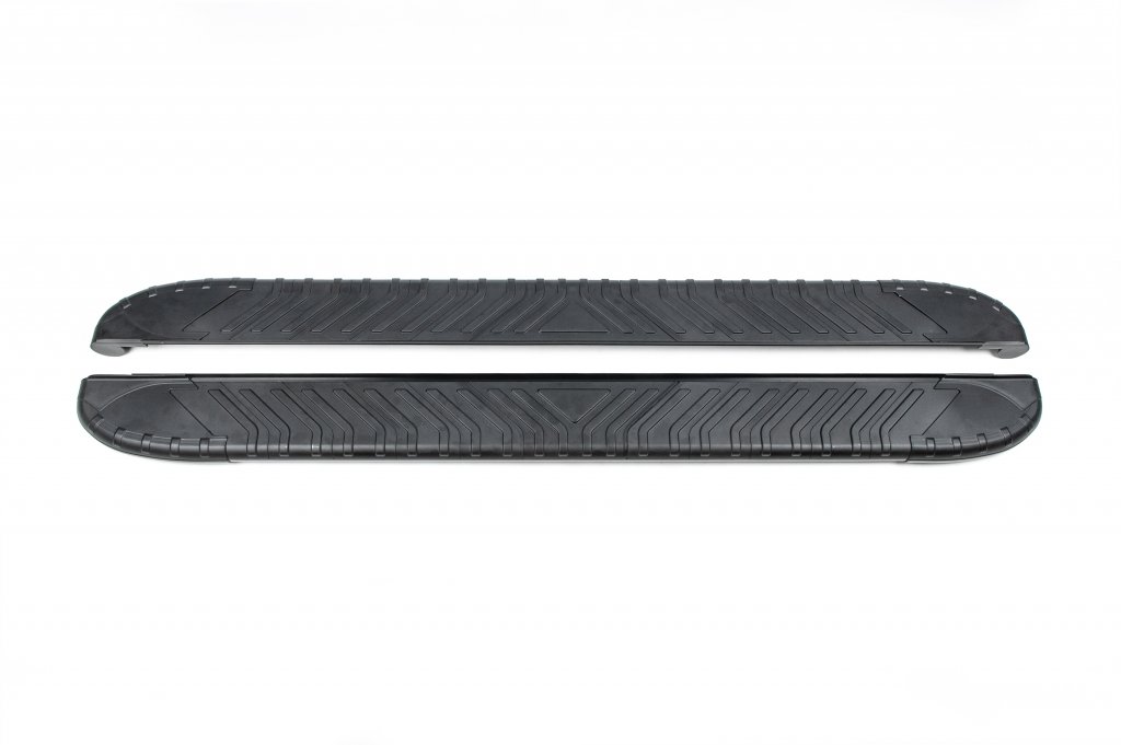 Бокові пороги Bosphore Black (2 шт., Алюміній) Довжина 173 см - фото 13