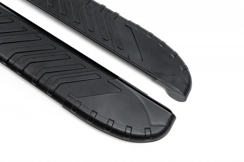 Бокові пороги Bosphore Black (2 шт., Алюміній) Довжина 173 см - фото 42
