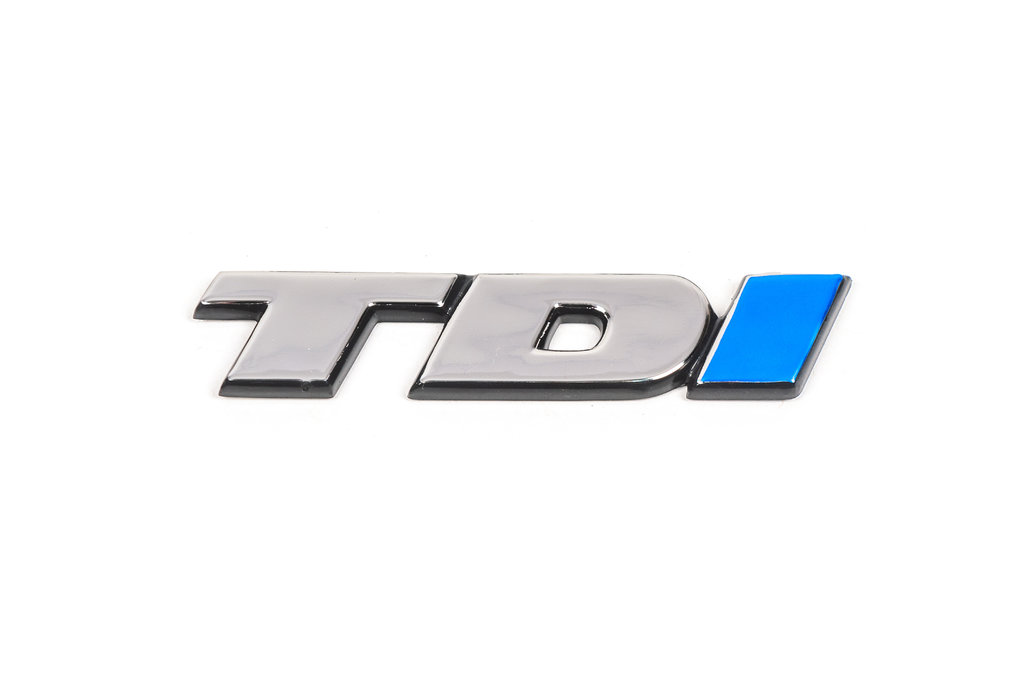 Задня напис Tdi Під оригінал, Всі букви Хром - фото 9