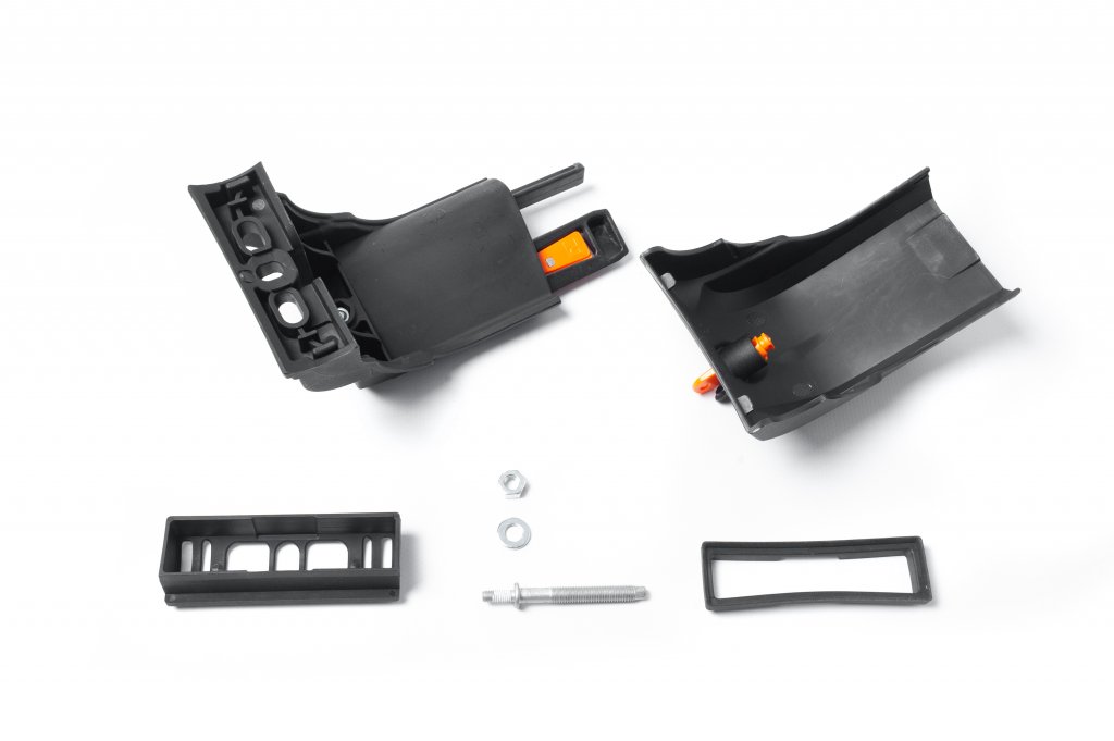 Багажник (поперечини) в штатні місця Caretta V3 Чорний, 145 см - фото 18