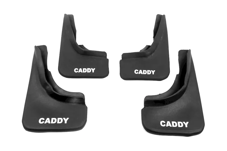 Бризковики Premium для Volkswagen Caddy 2004-2010, гумові, 4 шт