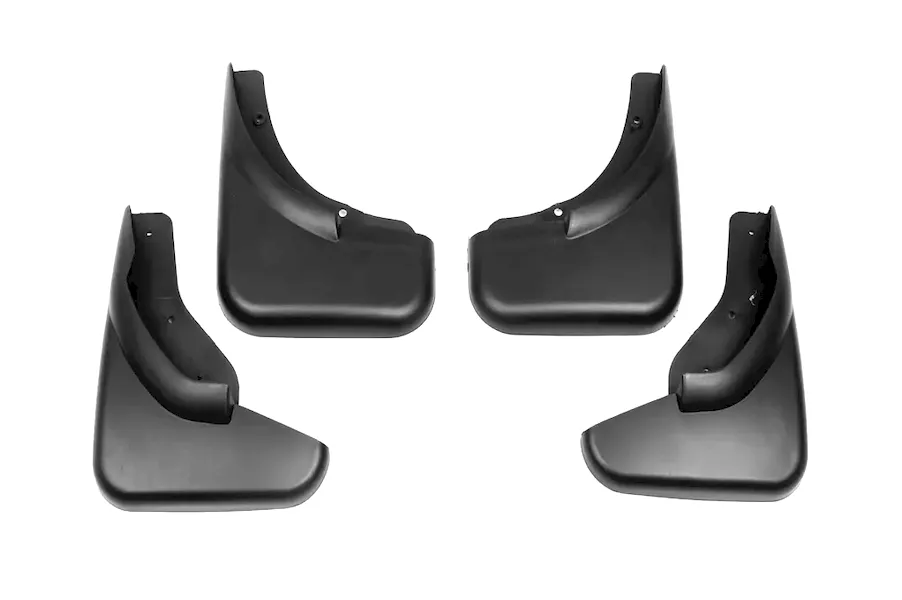 Бризковики комплект Premium Volkswagen Passat B6 2006-2012, гумові чорні (4 шт)